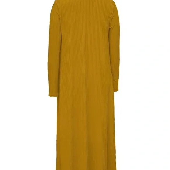 Yellow Long-sleeved Blazer Coat Tank Long Pants Three Piece Sets Ou… - Picture 3 of 4